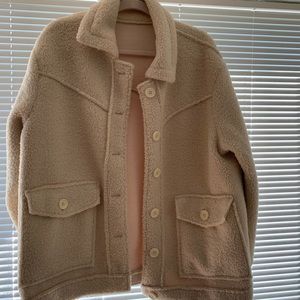 Korean Brand Sherpa Jacket One Size